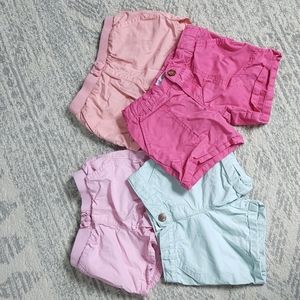 Bundle of 4 girls shorts 5t